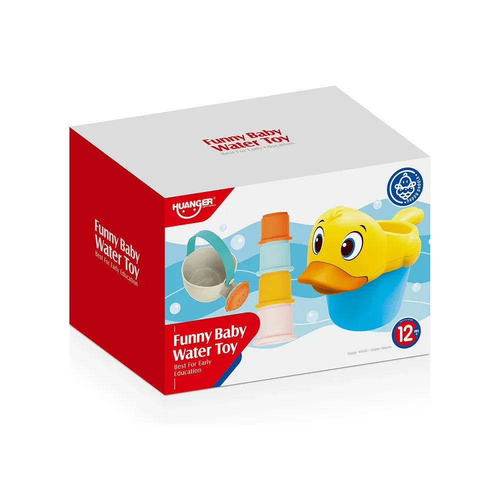 Игровой набор и аксессуары для ванны с утенком, Huanger HE0276 (78515)