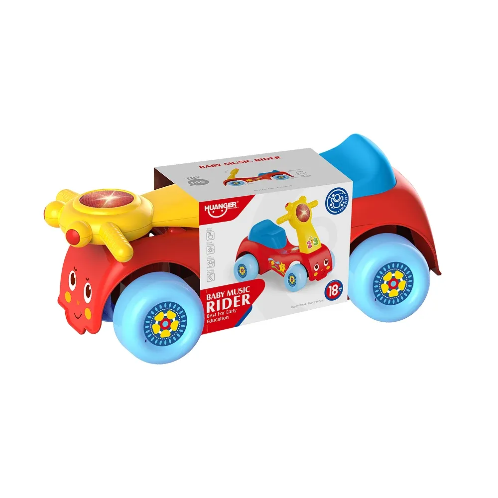Mașinuță de împins cu muzică, Huanger HE0821 (78485)