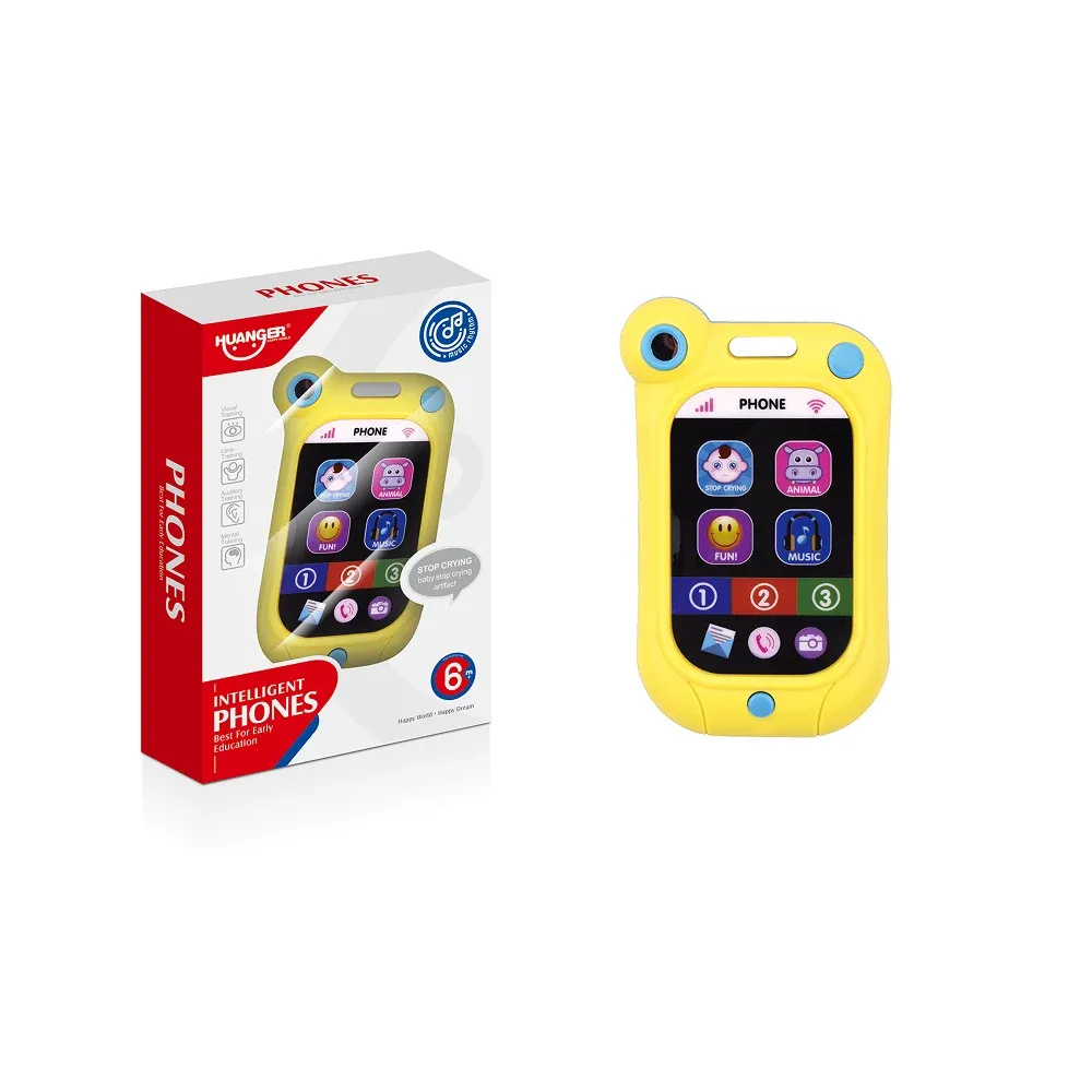 Telefon educativ muzical pentru bebeluși, Huanger HE0508 (78478)