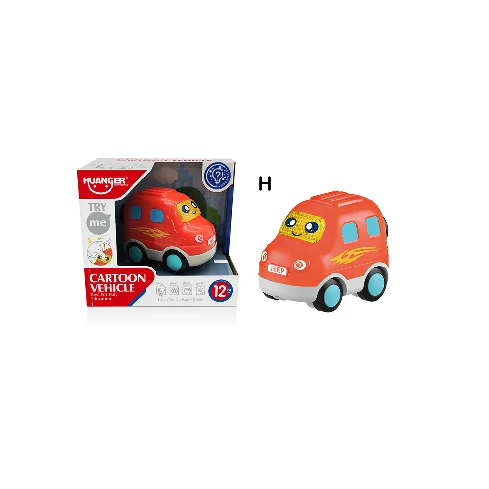 Mașinuță cu inerție, lumini și sunete, Huanger HE0537-H (78287)