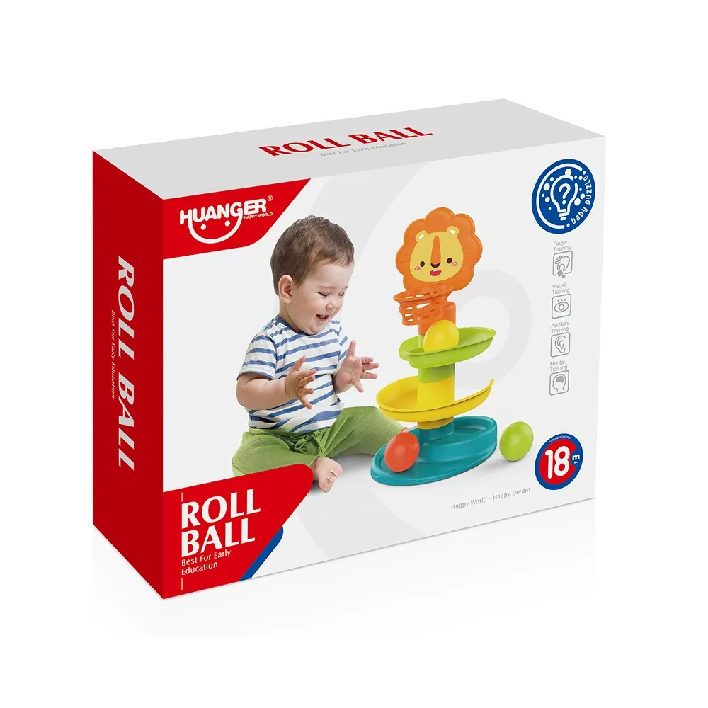 Turn educativ cu bile rulante, Leu, Huanger HE8066 (78157)