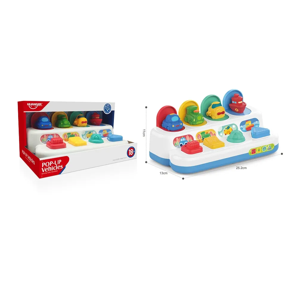 Huanger HE8076 Развивающая игрушка-автомобиль (78102)