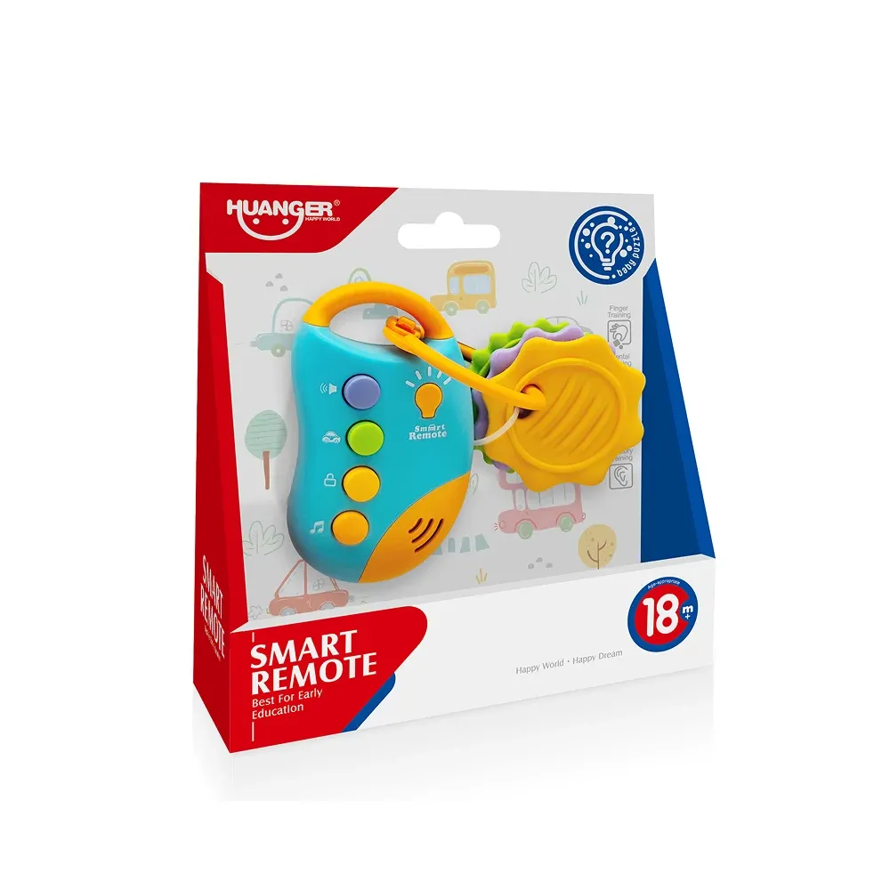 Детская музыкальная игрушка-ключ от машины, Huanger HE0559 (78041)