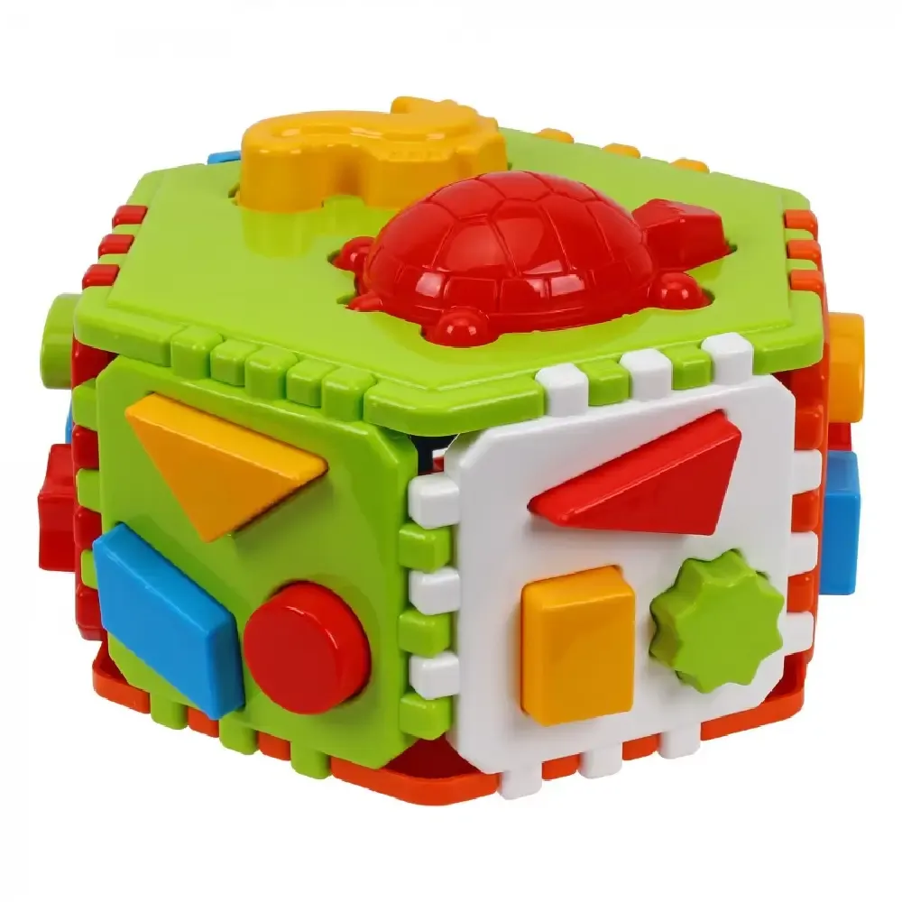 Cub educativ „Smart Kid Hippo” , cu forme geometrice ,Technok (2445)