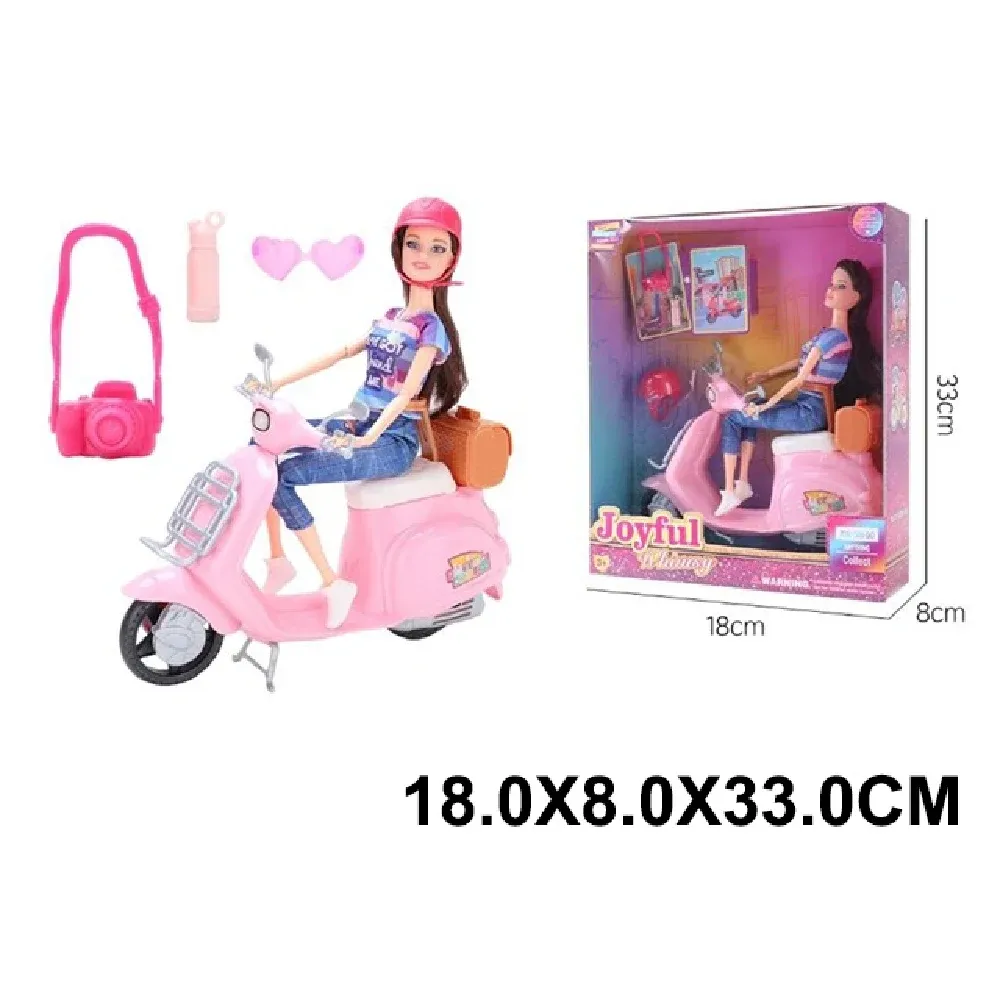 Papusa pe motocicleta (41452)