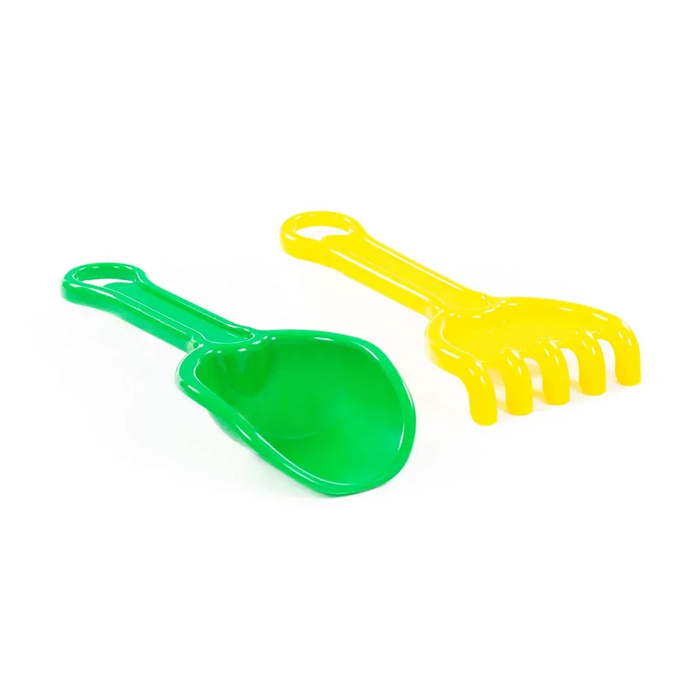 Set pentru nisip – lopățică și greblă, Polesie (4588)