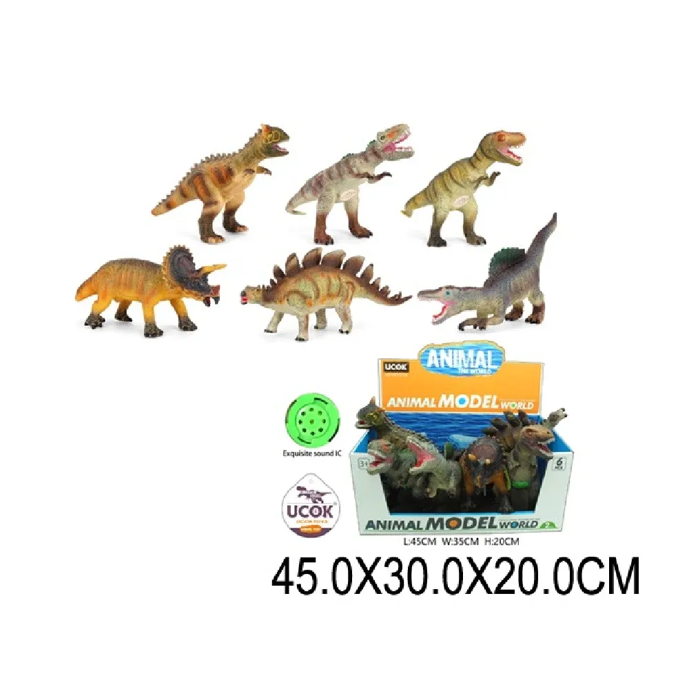 Dinozauri cu sunete 6buc. (50238)