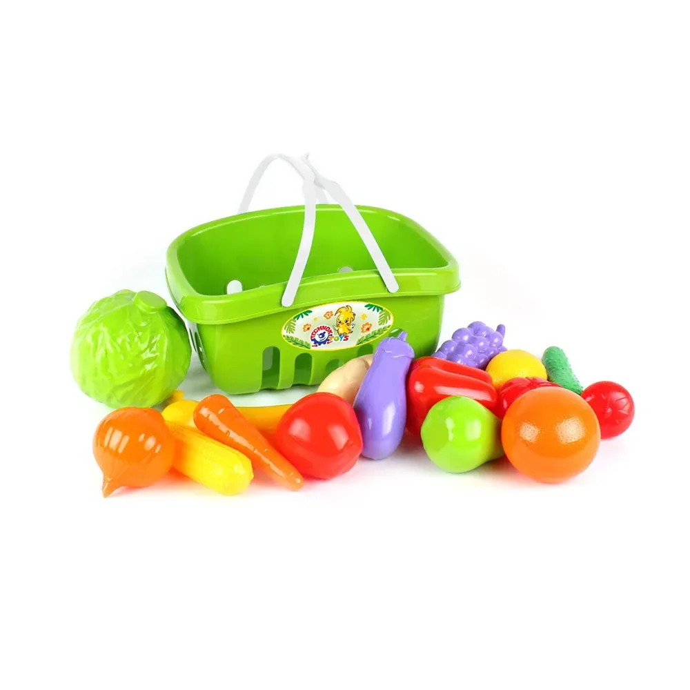 Set de fructe și legume în coș ,Technok (5354)