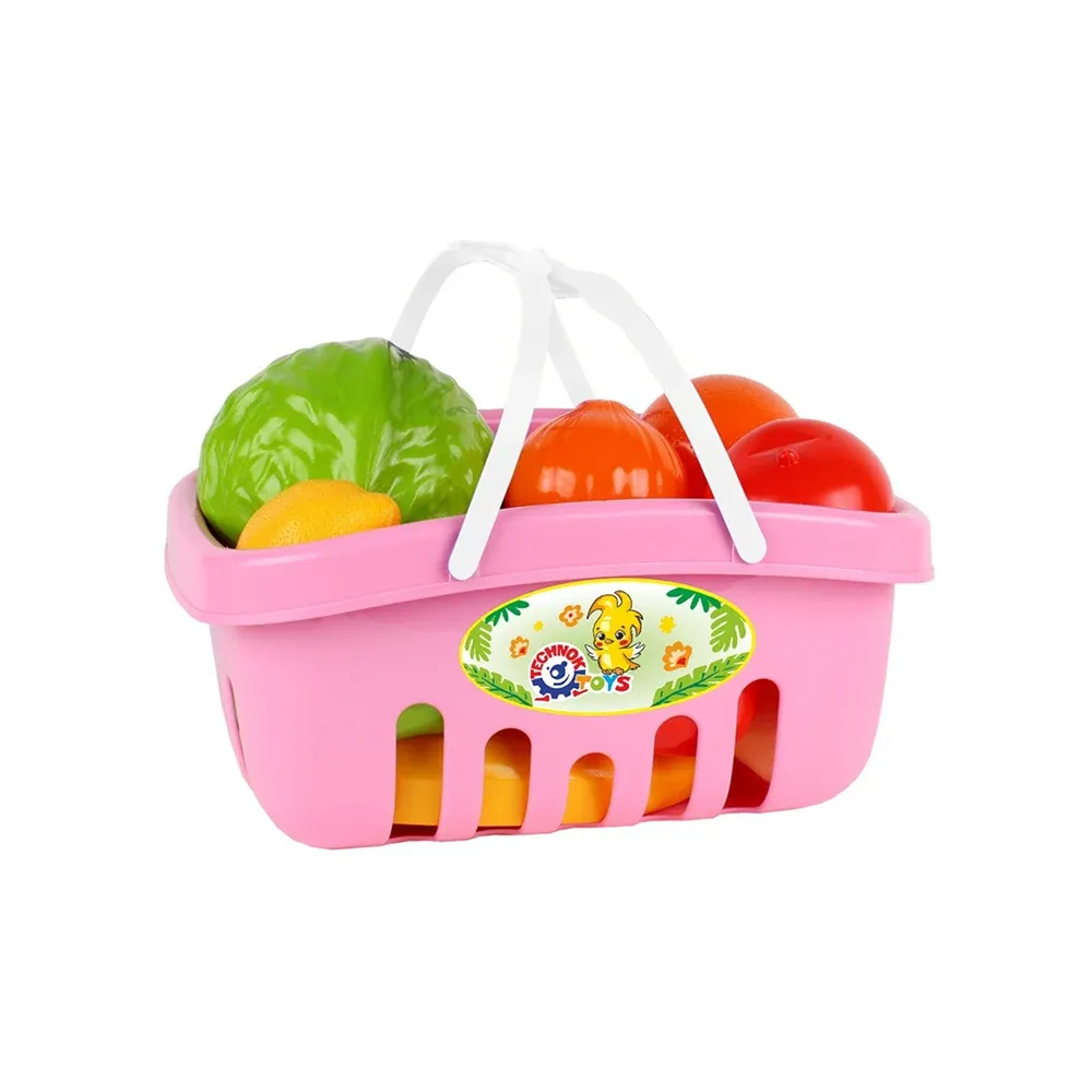 Set de fructe și legume în coș ,Technok (5354)