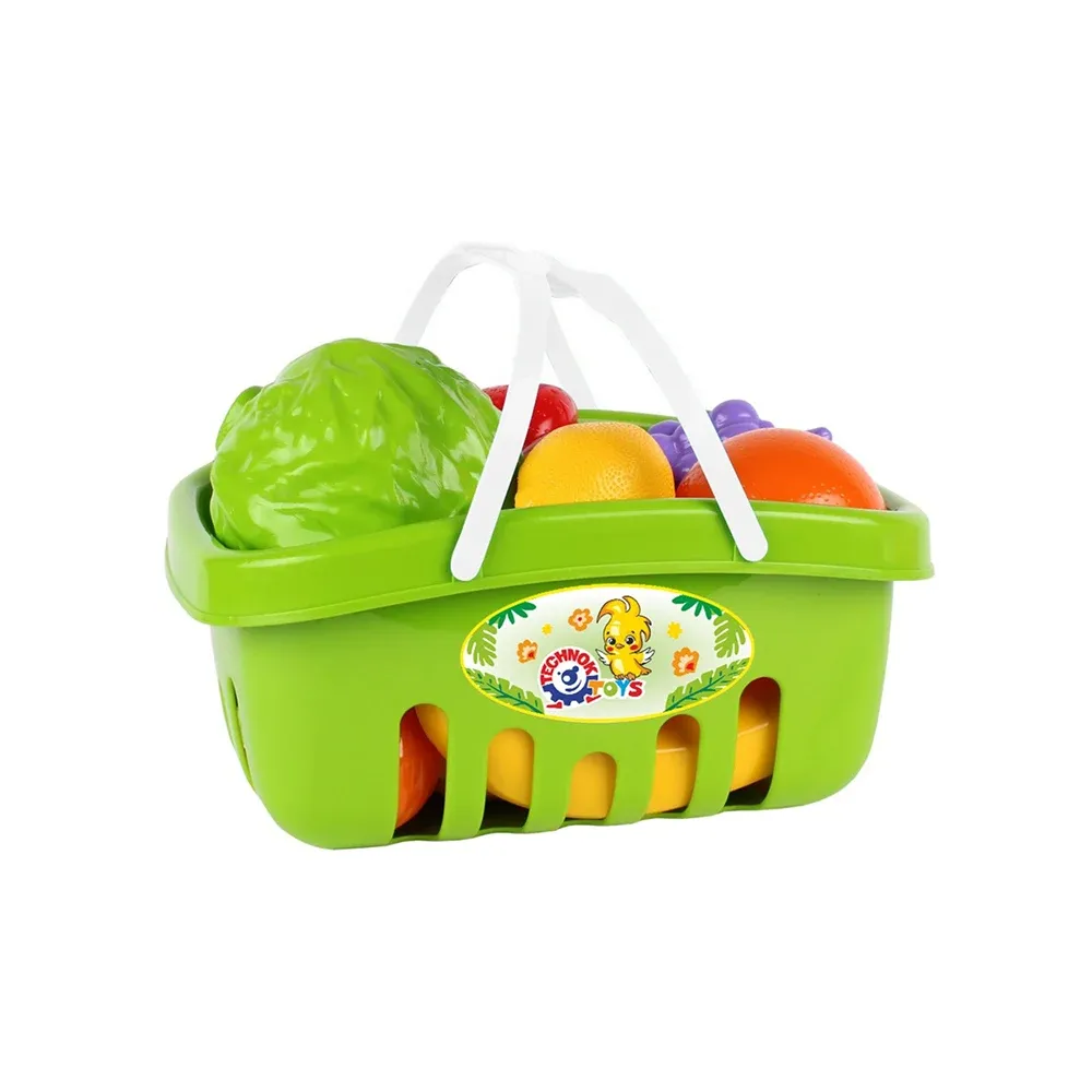 Set de fructe și legume în coș ,Technok (5354)