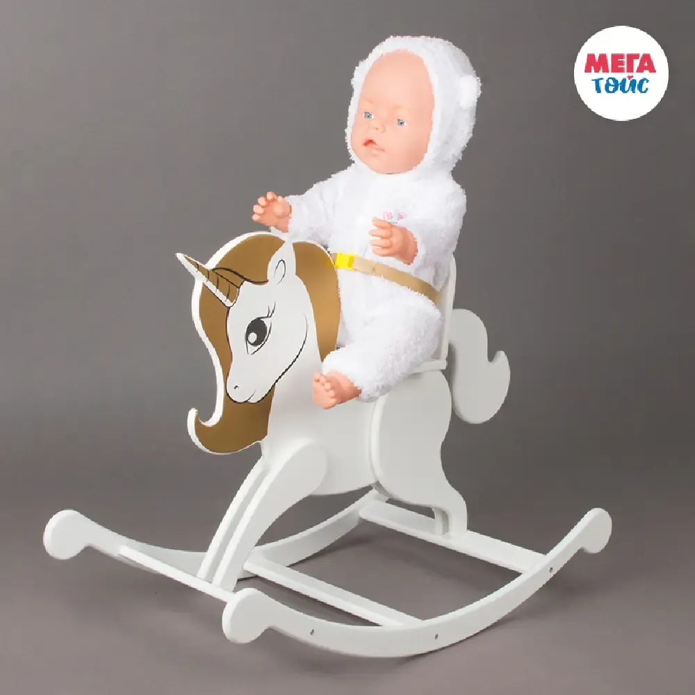 Mobilier de joacă pentru păpuși. Unicorn. Colecția Shining Crown. Culoare: mătase albă ca zăpada… (72120)