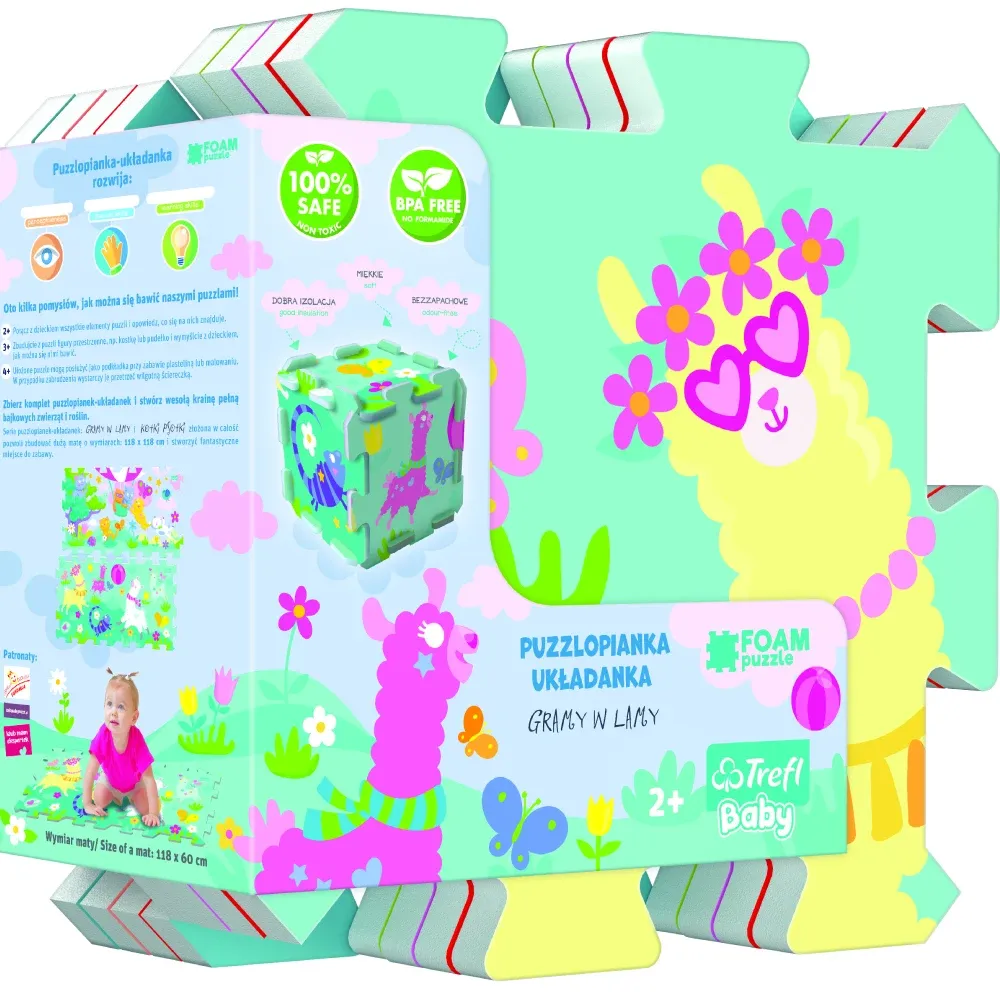 Puzzle din spumă – lame (61263)