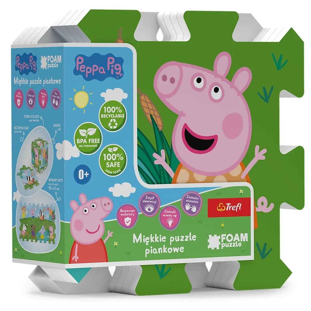 Puzzle din spumă – Peppa Pig 2023 (61612)