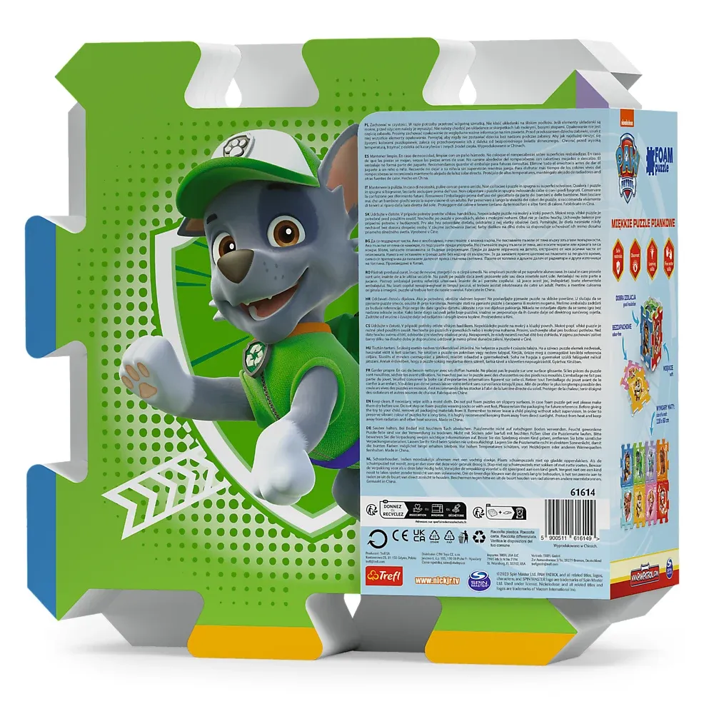 Puzzle din spumă – Patrula Cățelușilor 2023 (61614)