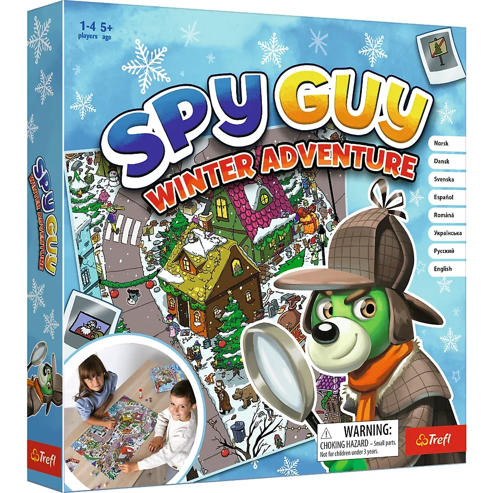 Настольная игра «Зимнее приключение шпиона» (02784)