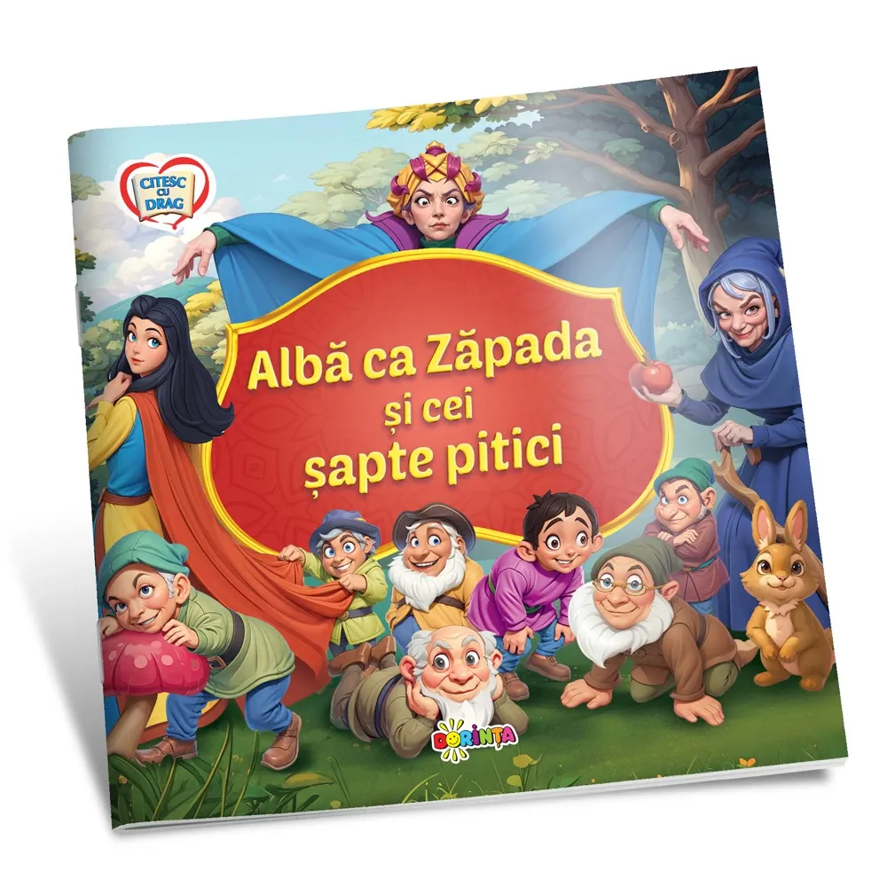 Citesc cu drag. Alba ca Zapada si cei sapte pitici (01511)
