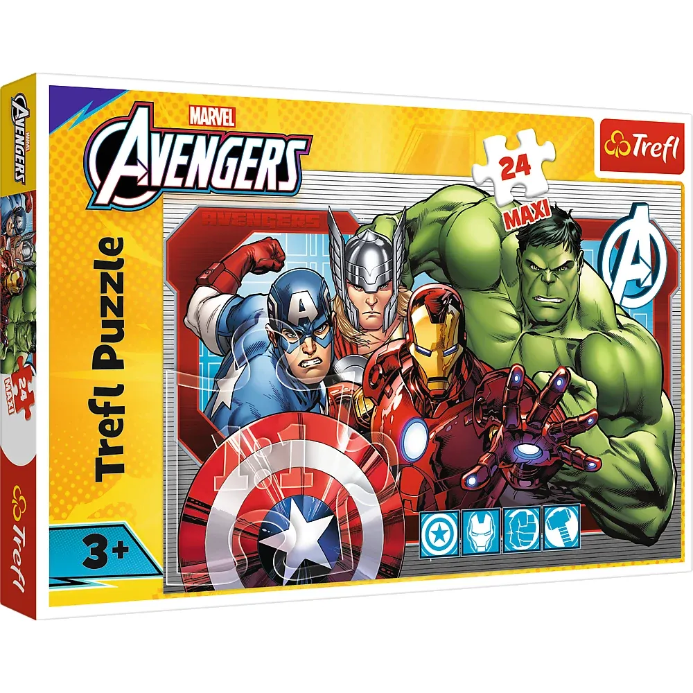 Всегда только / Disney Marvel The Avengers, 24 макси-предмета (14378)