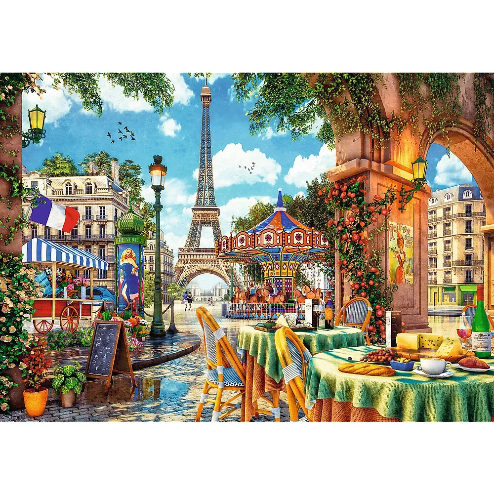 Puzzle 1000 elemente „Dimineata in Paris” (10622)
