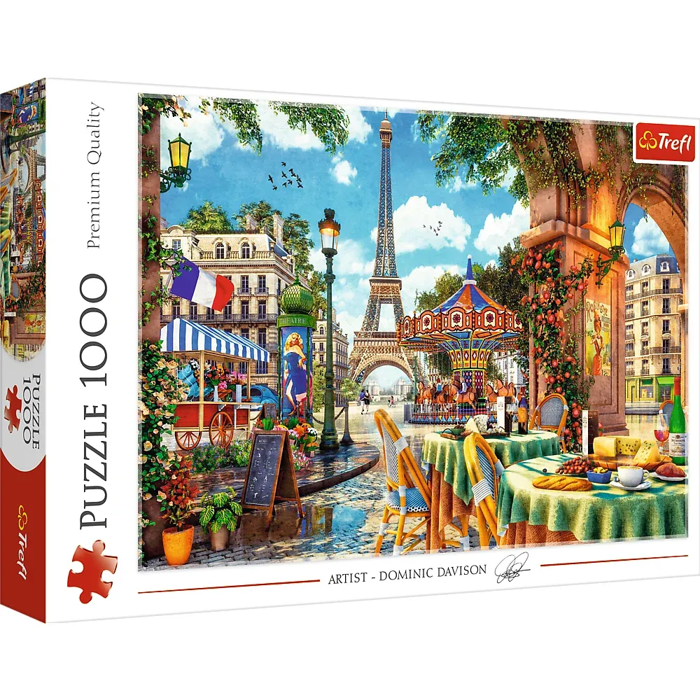 Puzzle 1000 elemente „Dimineata in Paris” (10622)
