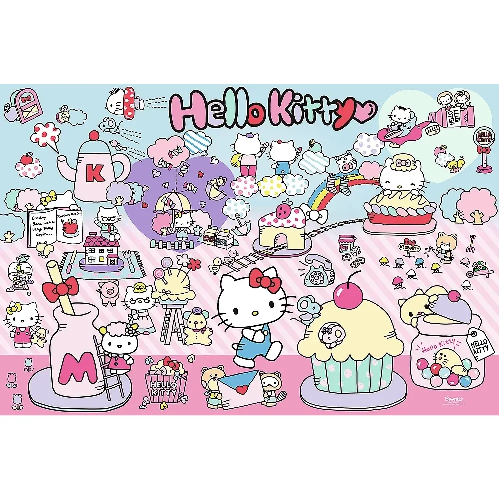 Исследуйте мир Hello Kitty, 300 предметов (23031)