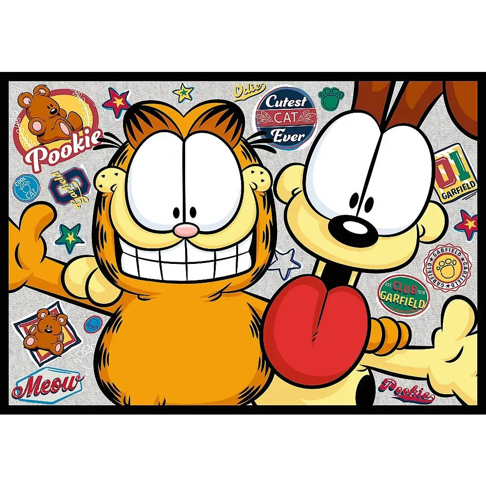 Lui Garfield nu-i plac zilele de luni, 4×250 elemente (13344)