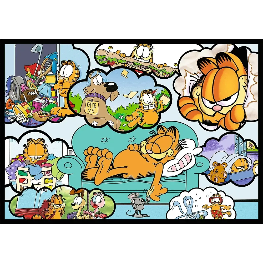 Lui Garfield nu-i plac zilele de luni, 4×250 elemente (13344)