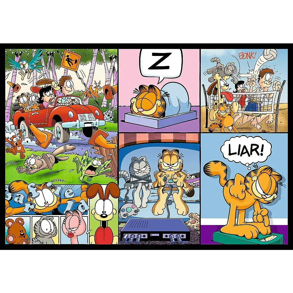 Lui Garfield nu-i plac zilele de luni, 4×250 elemente (13344)