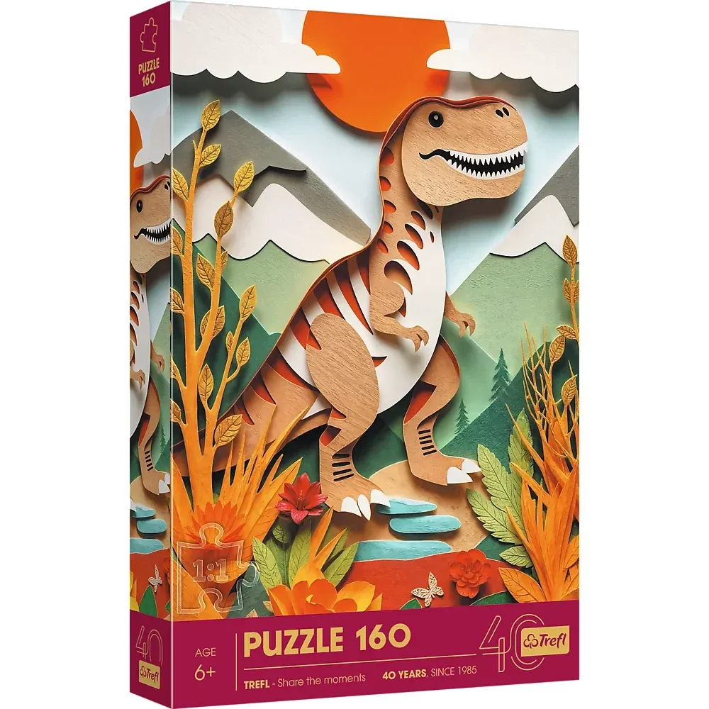Dinozaur – Artă pe hârtie, 160 elemente (40048)