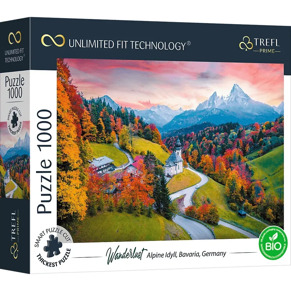 Alpi, Bavaria, Germania, 1000 de elemente UFT (10703)