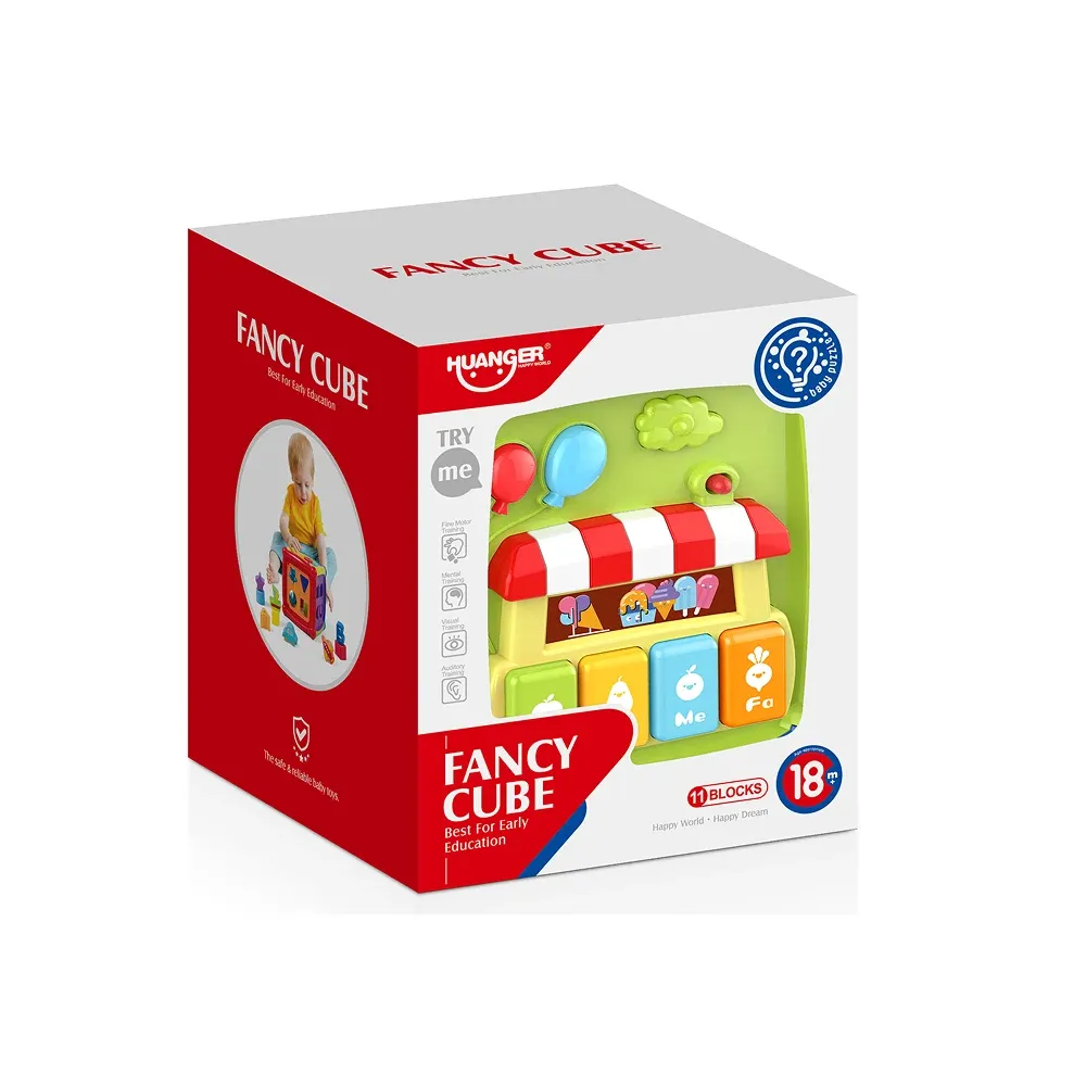 Cub educativ multifuncțional cu activități și muzică, Huanger HE0520 (78607)