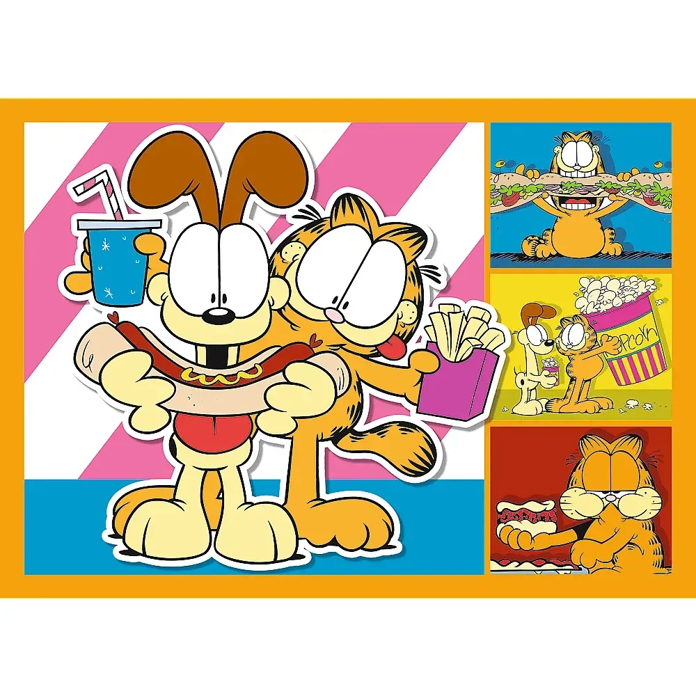 Garfield iubește lasagna, 4 in 1 (34673)