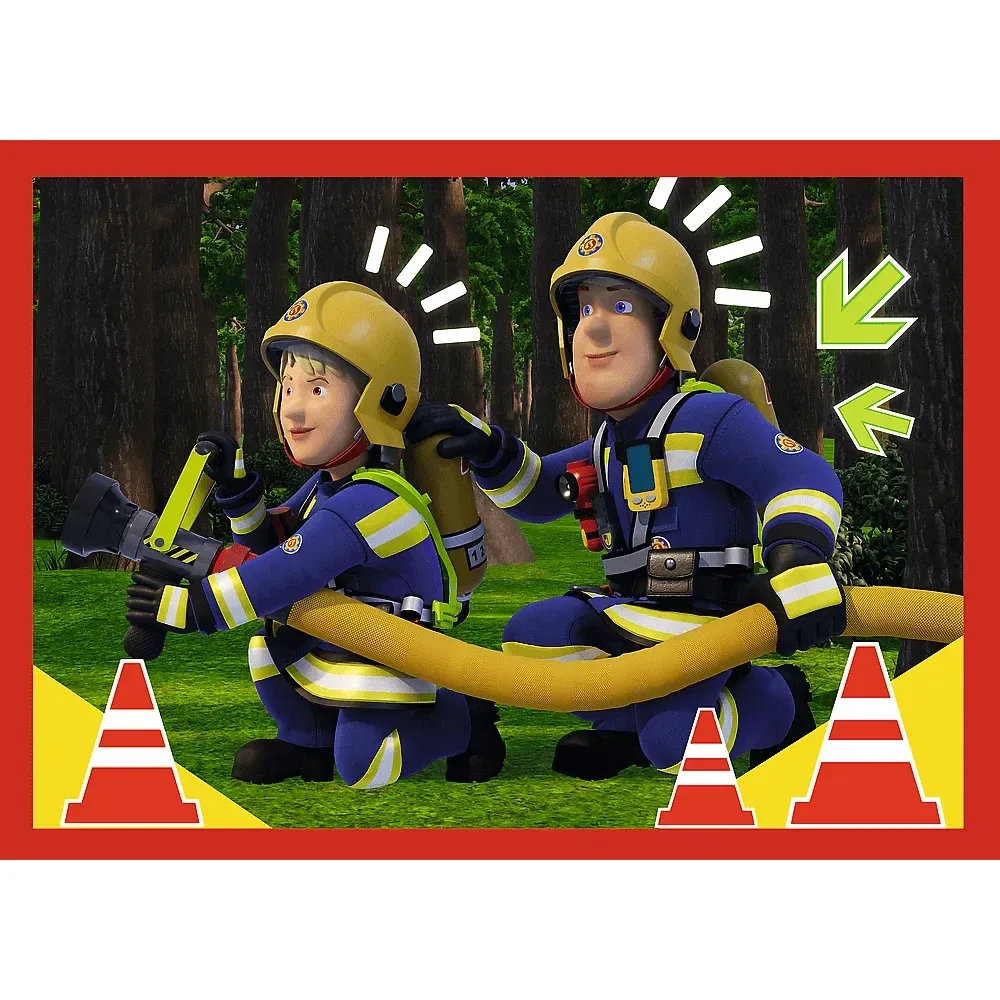 Aventurile lui Pompierul Sam, 4 in 1 (34632)