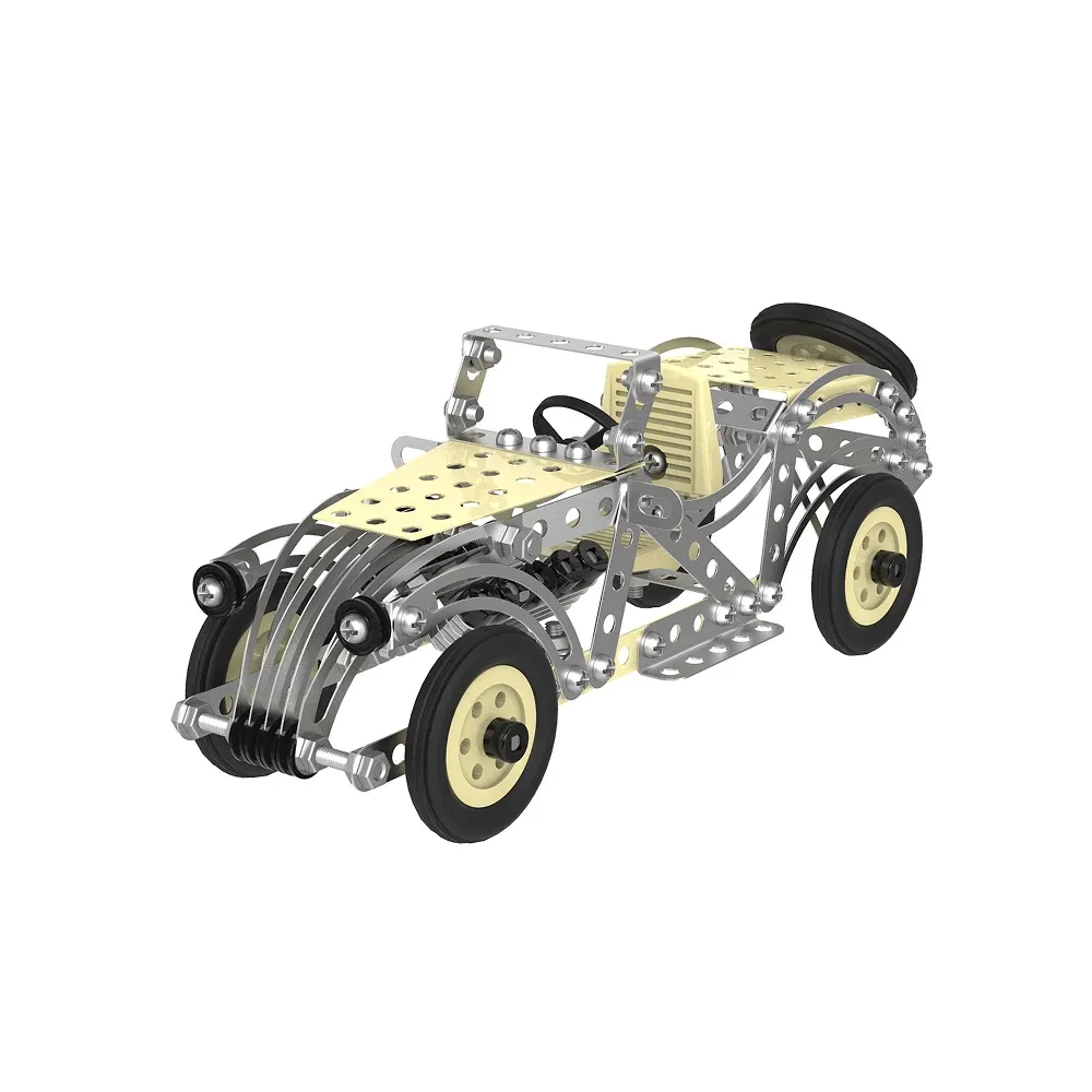Constructor din metal „Mașină Retro”, 284 piese ,Technok (4821)