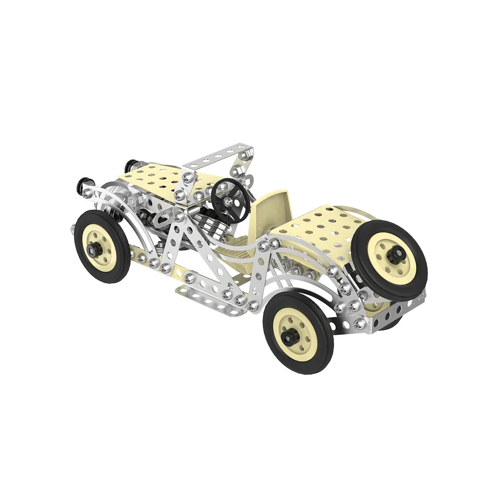 Constructor din metal „Mașină Retro”, 284 piese ,Technok (4821)