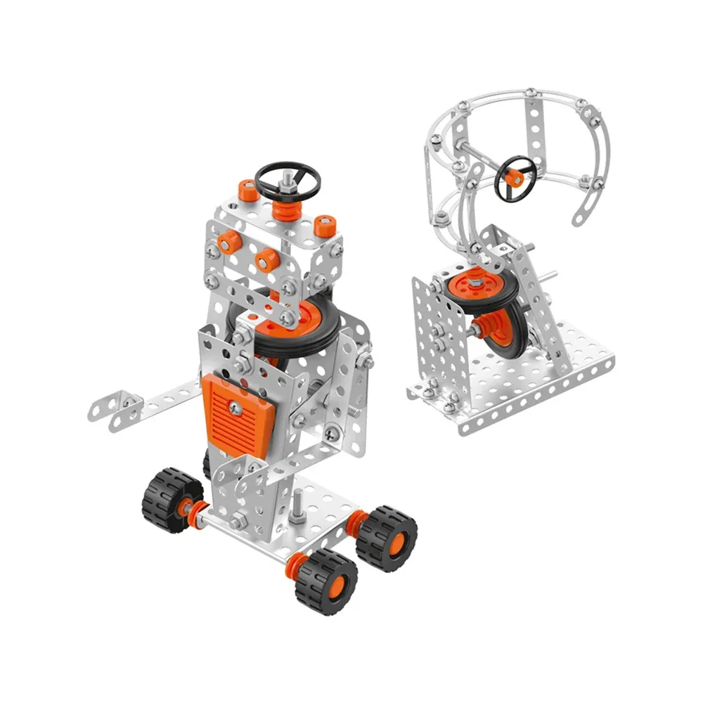 Constructor din metal „Tehnică spațială”, 225 piese ,Technok (2094)