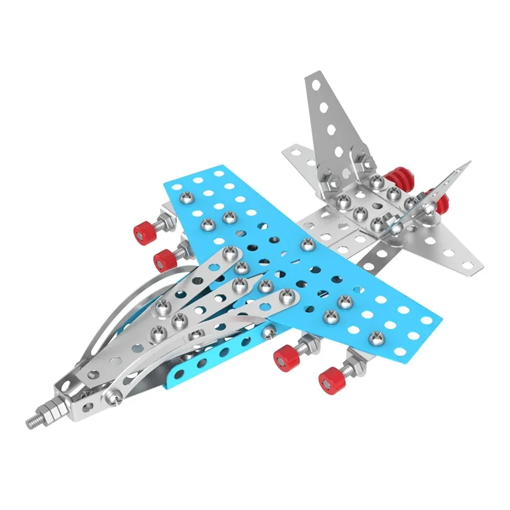 Constructor din metal „Avion” ,176 piese ,Technok (4937)