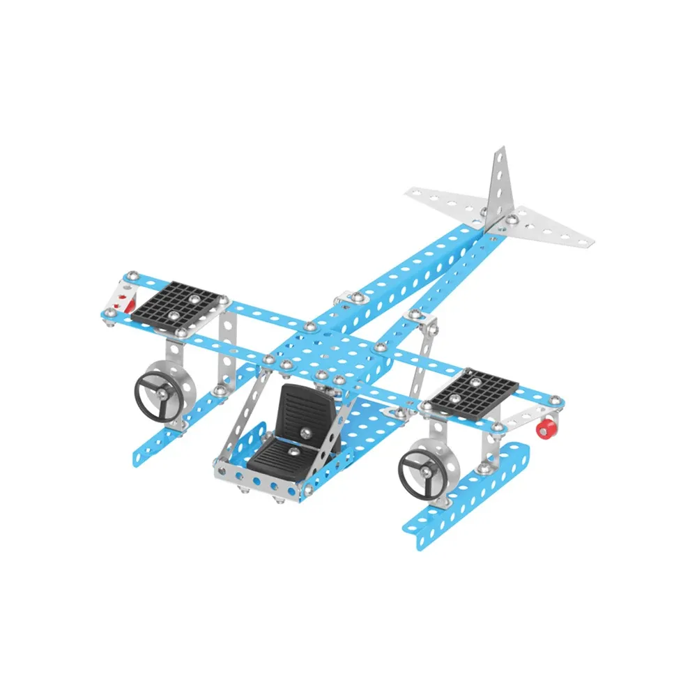 Constructor din metal „Transport aerian”, 191 piese ,Technok (1042)