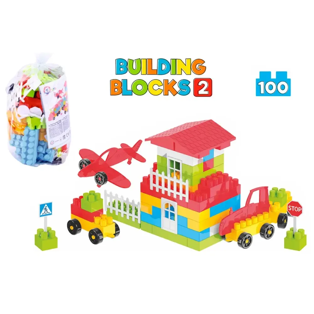 Set constructor Nr. 2 , 100 piese ,Technok (0502)