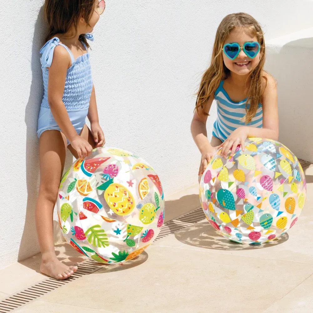 Minge gonflabilă de plajă, 51 cm, 2 modele, 3+ ani, Intex (59040)