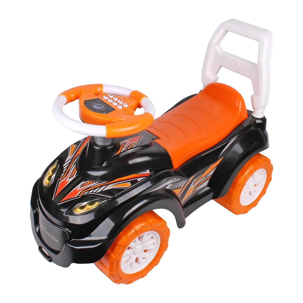 Tolocar cu spătar și volan, model sport ,Technok (6672)