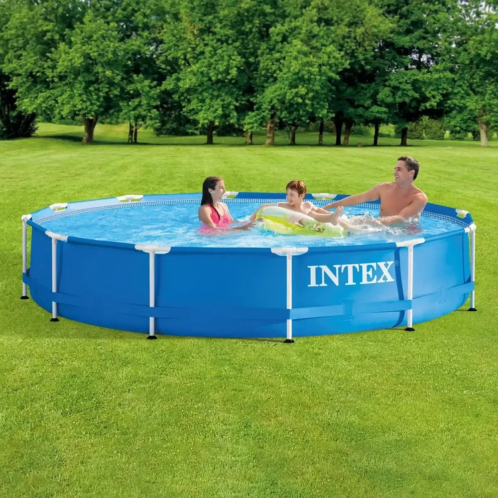 Piscină cu cadru metalic Metal Frame 366×76 cm, 6503 L, Intex (28210)