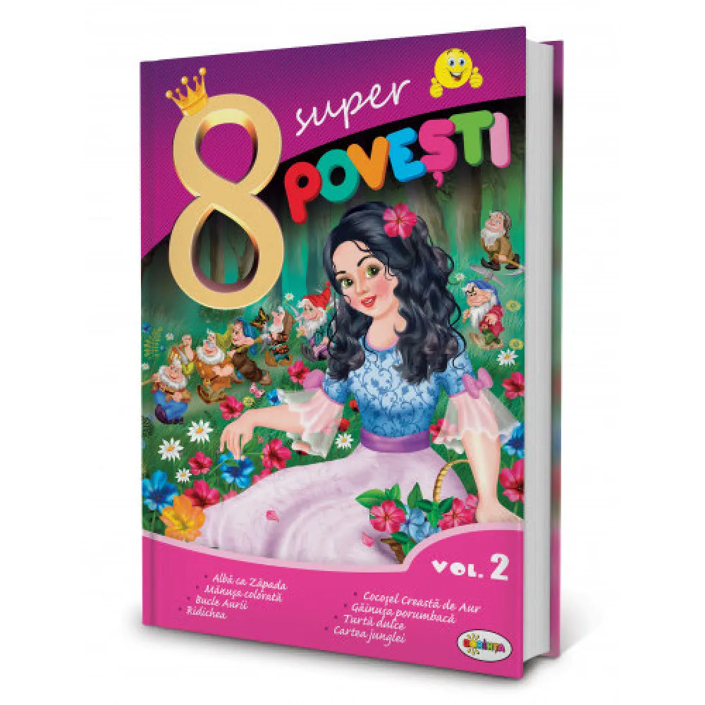 8 Super Povești, vol 2 Albă ca Zăpada (40638)