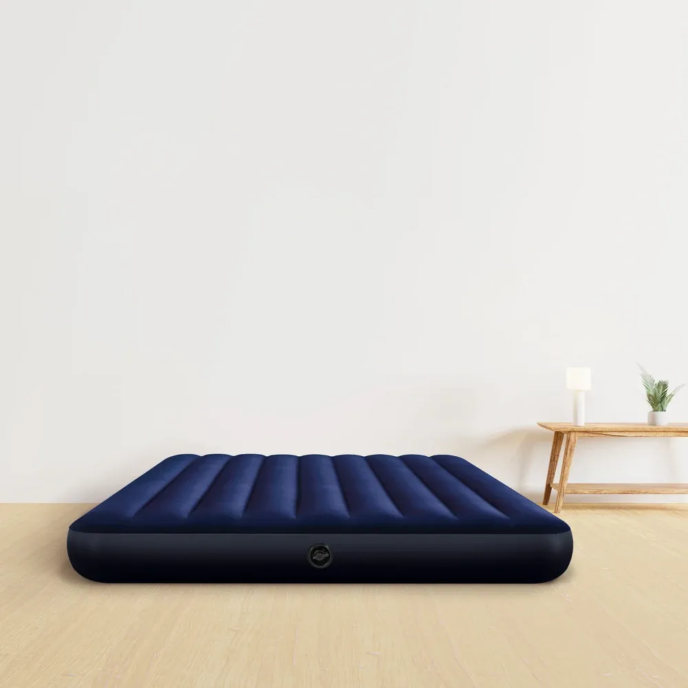 Saltea gonflabilă Classic Downy, 152×203×25 cm, max. 272 kg, Intex (64759)