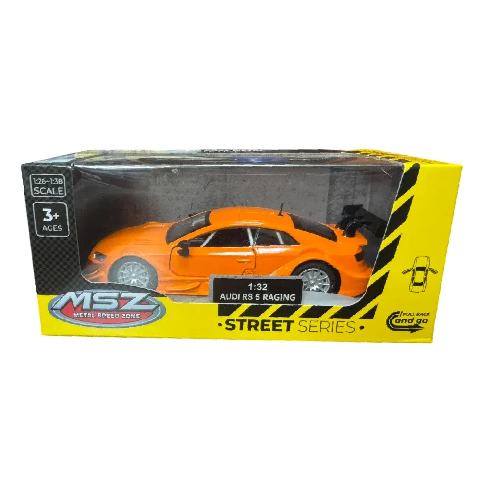Литой автомобиль Audi RS 5 DTM, масштаб 1:32, оранжевый, MSZ (25259)