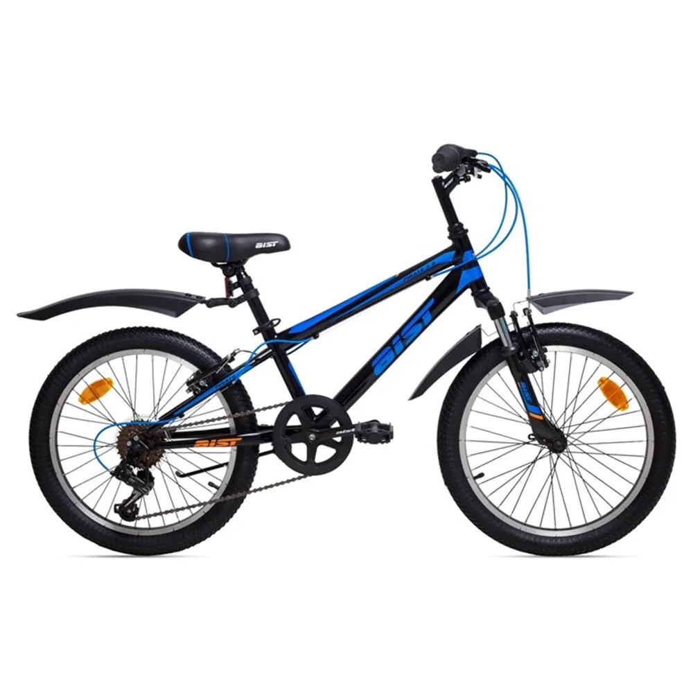20-05 Bicicleta Aist Pirate 2.0 20′ negru-albastru (20-05)