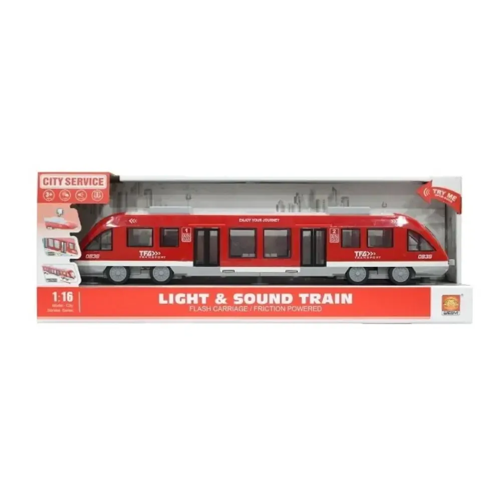 Tramvai cu inerție, lumini și sunete – 1:16 – WY920A ,Wenyi (19207)