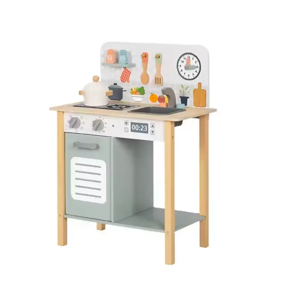 Set de bucătărie din lemn cu aragaz HP036 (51605)