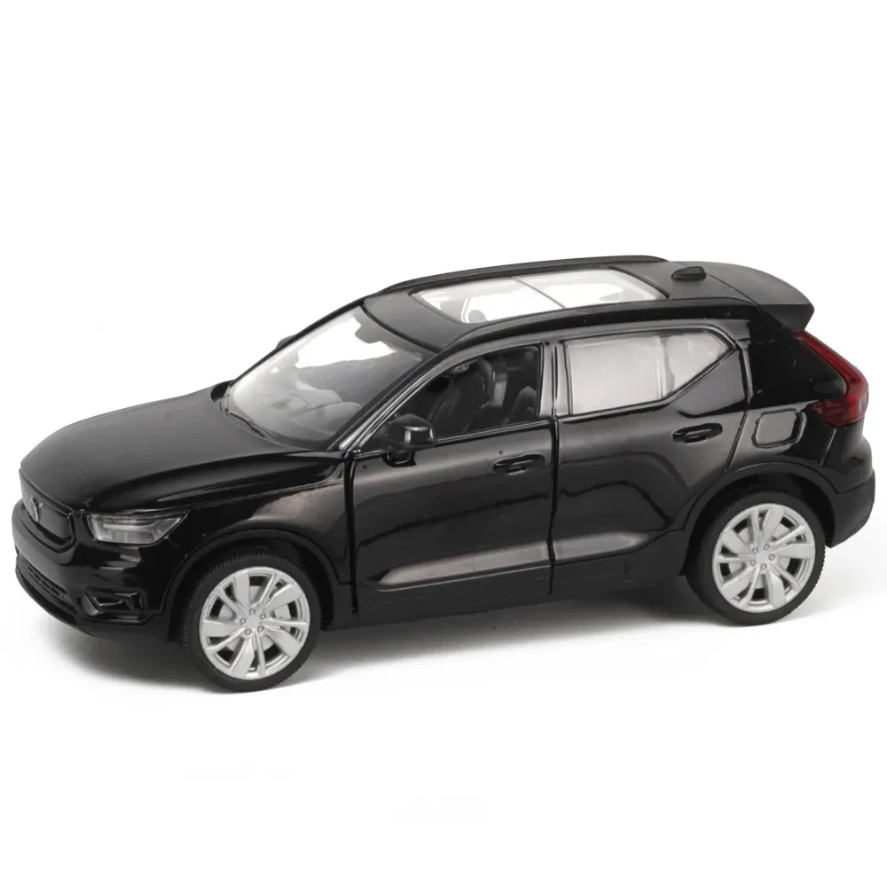 Mașină din metal Volvo XC40 Recharge, scară 1:32, neagră, MSZ (26485)