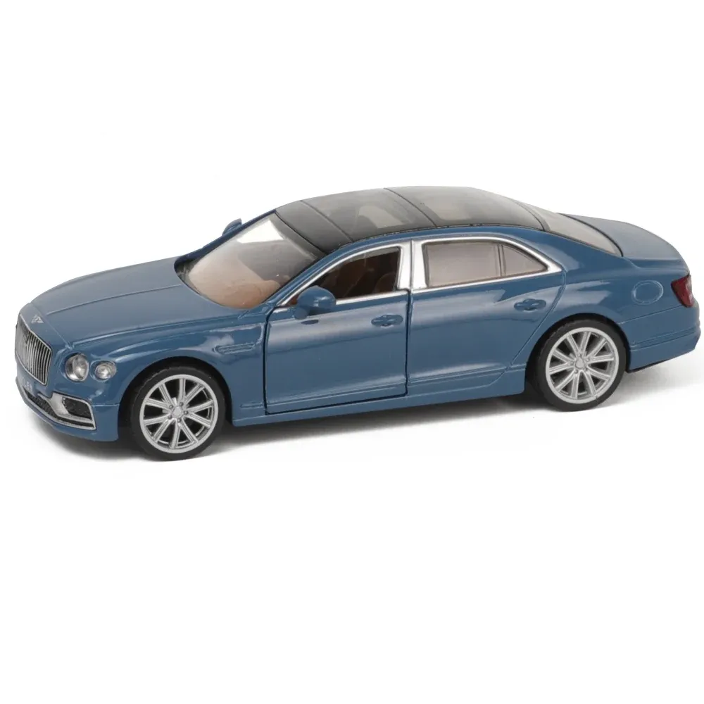 Литой под давлением гибридный автомобиль Bentley Flying Spur, масштаб 1:38, синий, MSZ (29455)