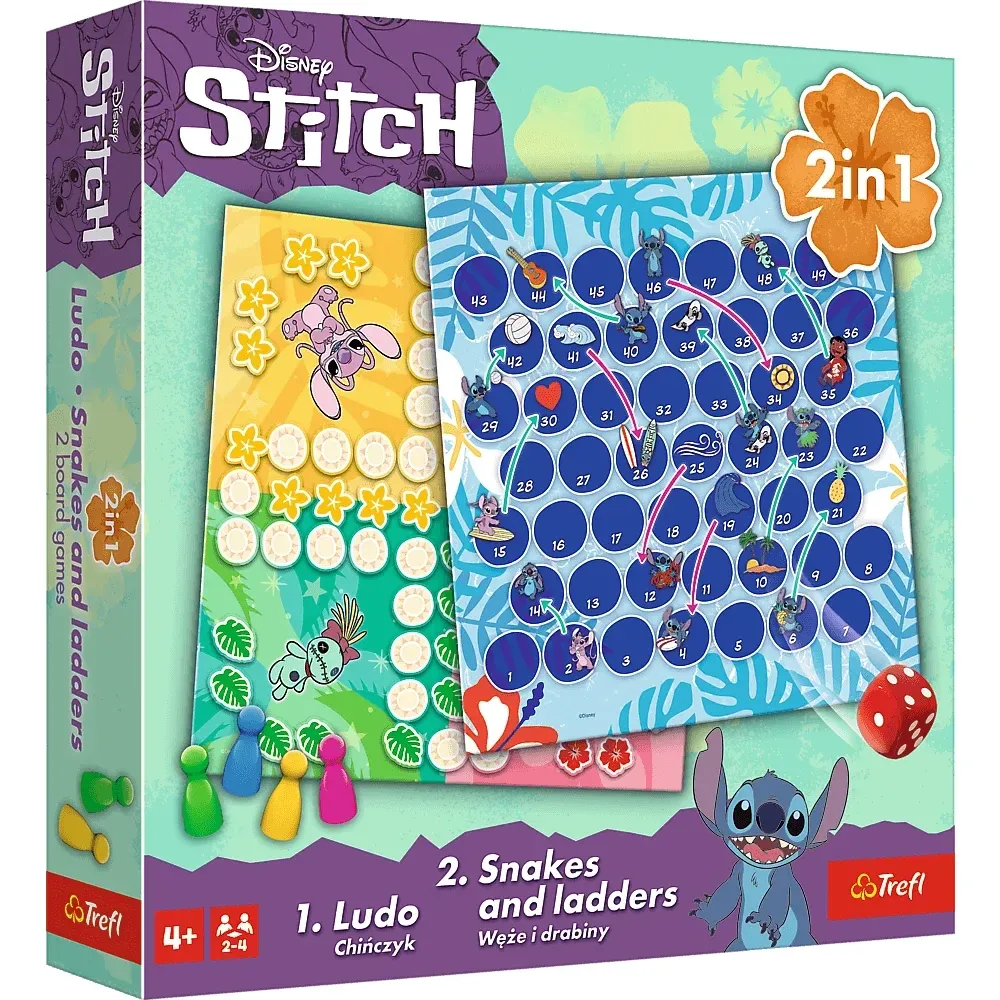 Настольная игра 2 в 1 «Лило и Стич» (02656)